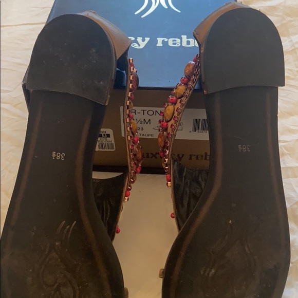 Luxury rebel rhinestone sandals 8.5 - Picture 6 of 7